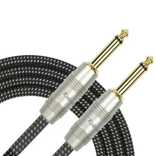 Kirlin IW201-3BK Cable Guitare Jack-Jack Mono 3 M