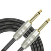 Kirlin IW201-3BK Cable Guitare Jack-Jack Mono 3 M