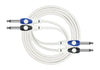 Kirlin LGA406-1WH Cable Patch 2Xjack 1M Blanc