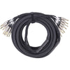 Kirlin MTN801-10BK Cable Multipaire 8 Jack Mono 10M