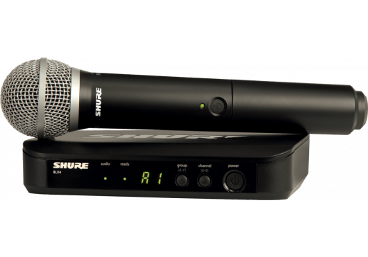 Shure Wireless Handheld Microphone System SSE BLX24E-PG58-M17