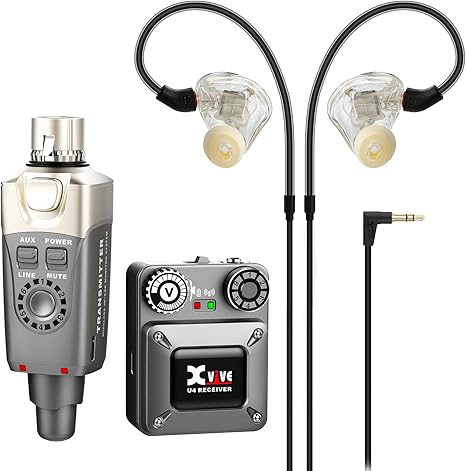 X-Vive Ensemble HF In-Ear Monitor U4 and T9