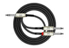 Kirlin Y336-1.5BK Cable Patch Y 2Xjack-Jack 6.35 Nr
