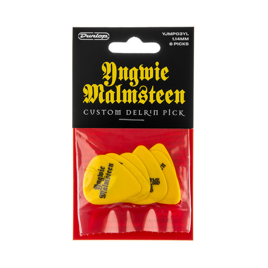 Sachet de 6 médiators Yngwie Malmsteen Custom Delrin 1.14 mm