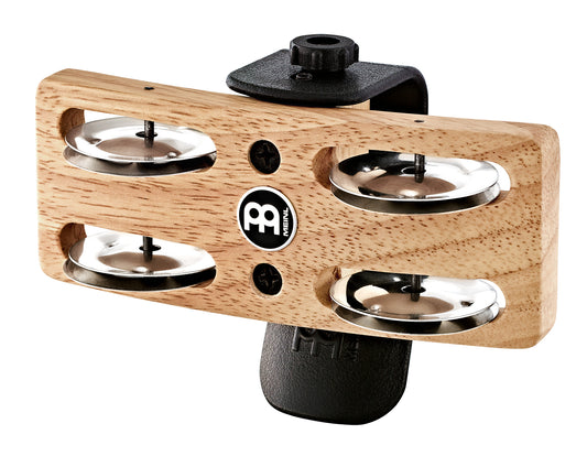 SHAKER CHEVILLE, SIAM OAK, CYMBALETTES ACIER, BRAS TYPE"CHAUSSE-PIED" À INSÉRER DANS LA CHAUSSURE, DERRIÈRE LE TALON, NOIR