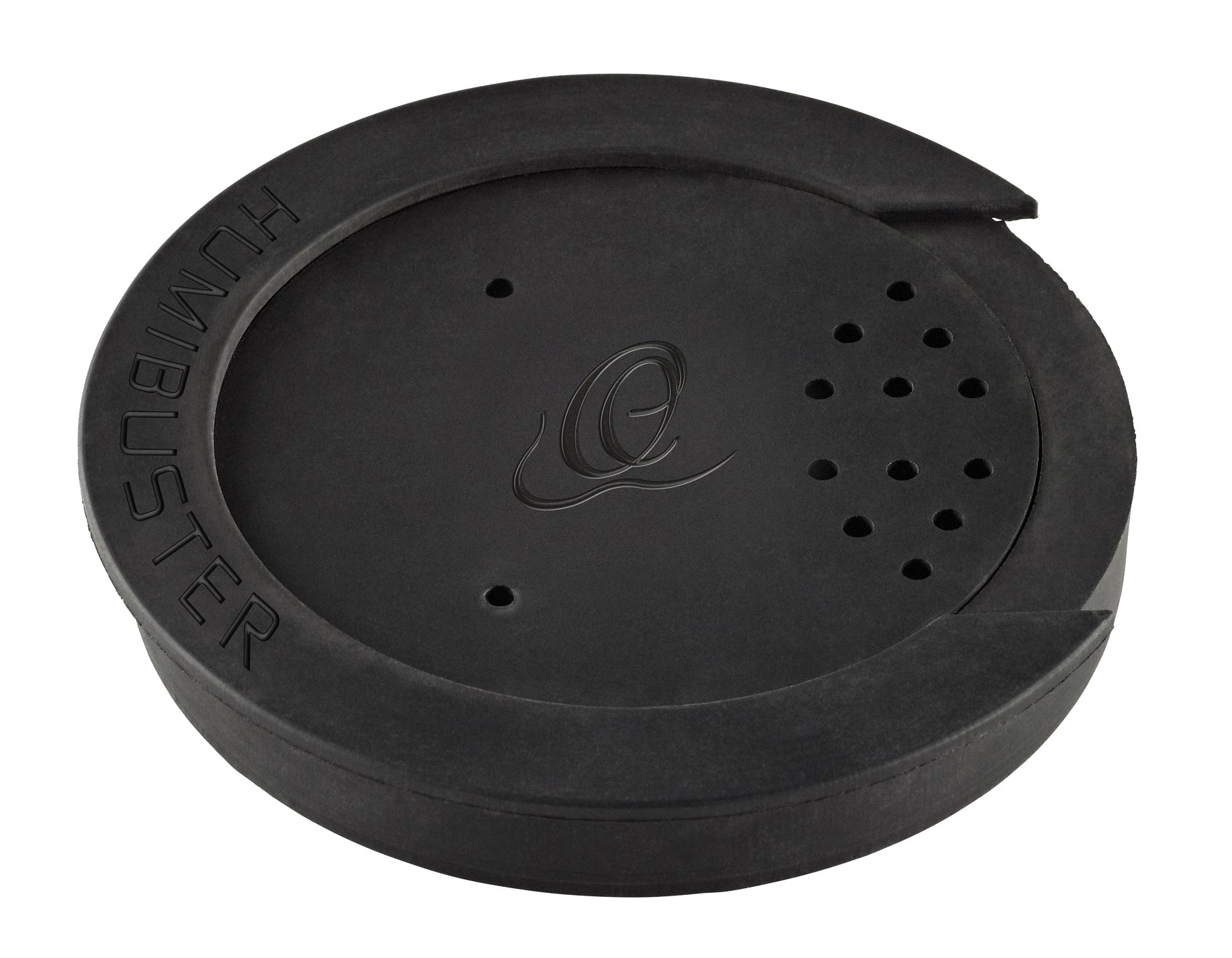 Bouchon rosace & humidificateur pour guitares et basses acoustiques, diamètre 100 mm, noir