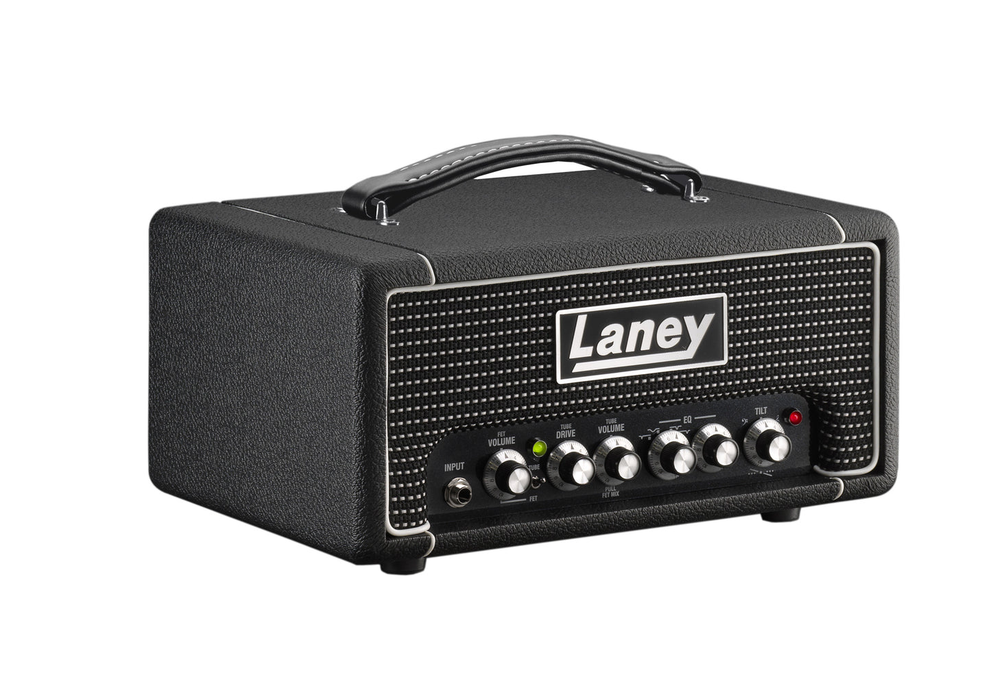 Tête basse amplifiée DB200H, amplification 200W Class D, pré-amplification type lampe et transistor, 2 canaux, noir