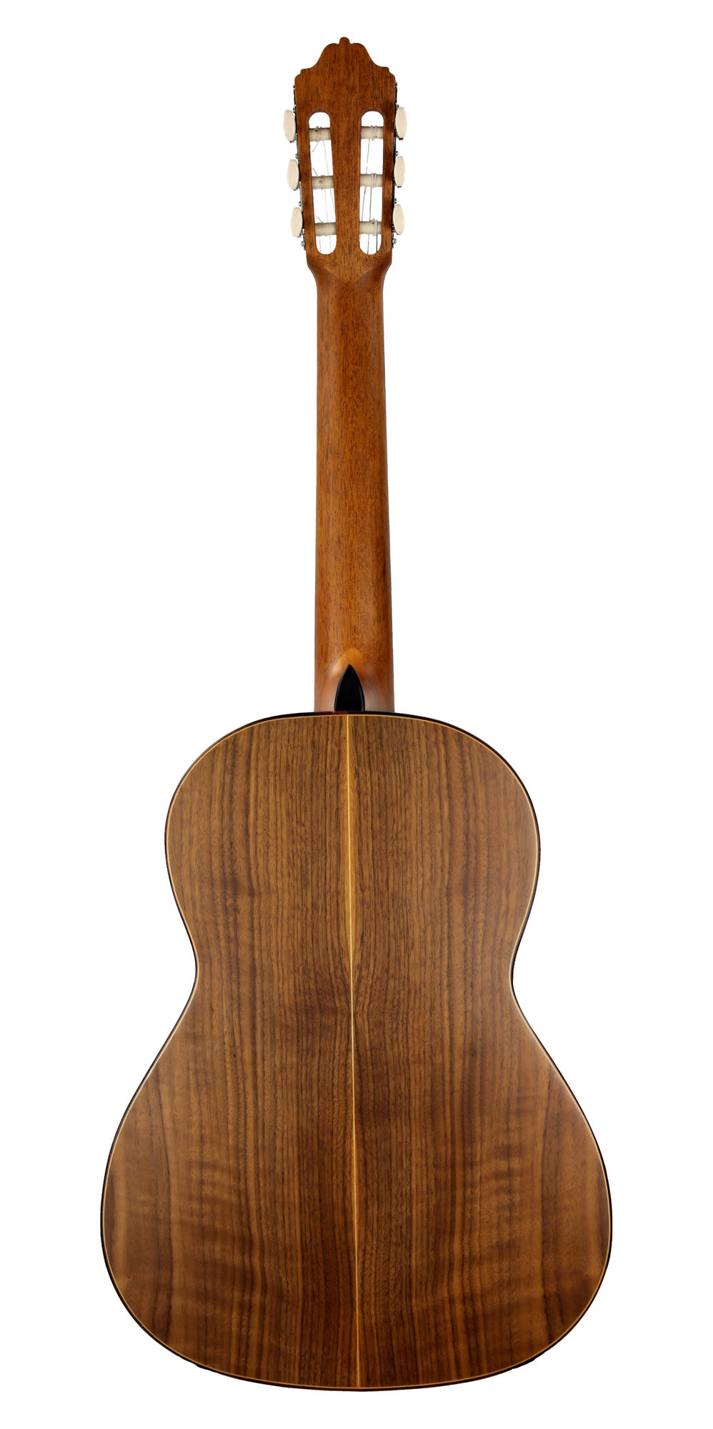 MOD.5, table cèdre massif, fond et éclisses noyer, touche palissandre, diapason 650 mm, naturel satiné