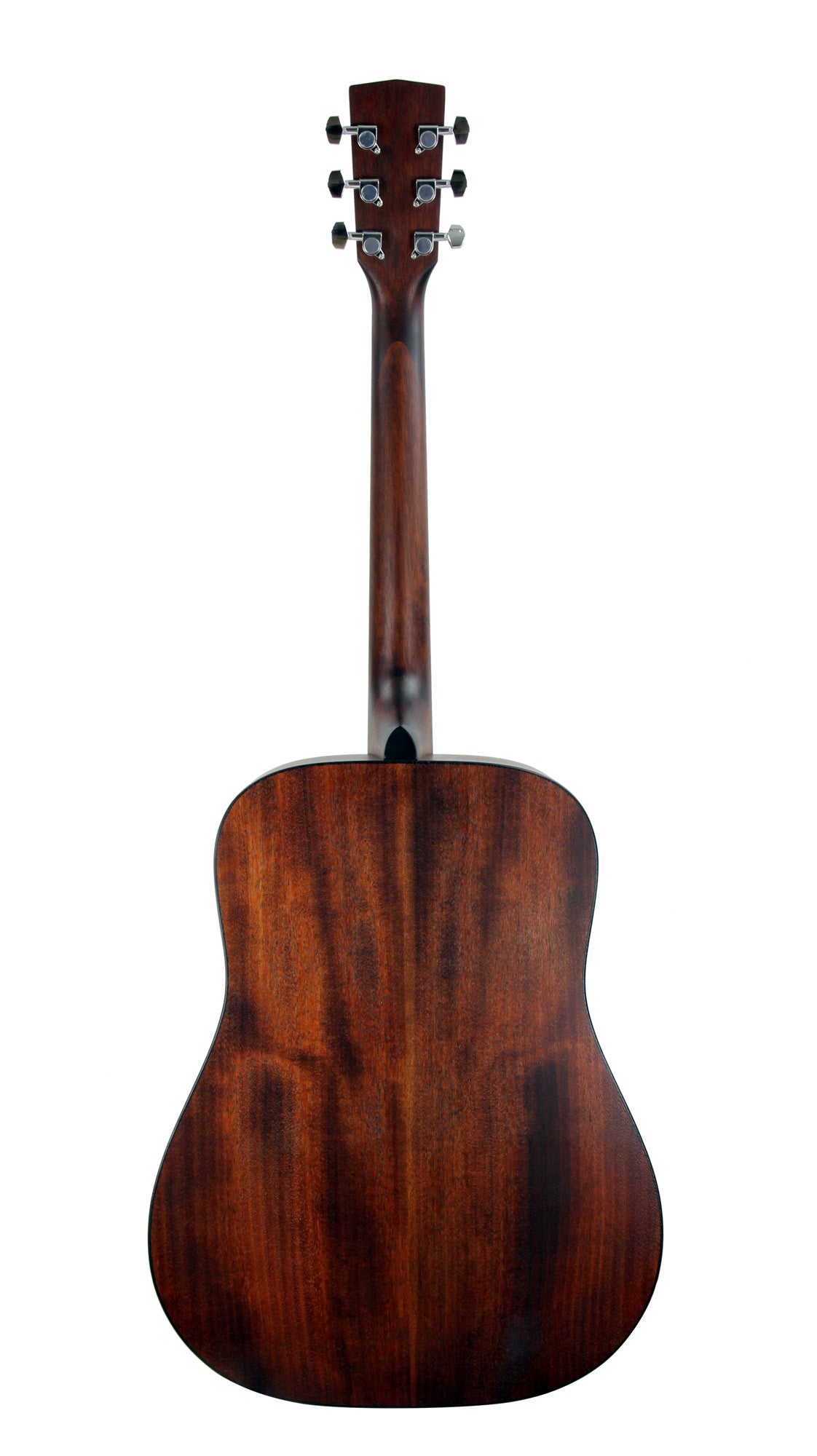 AD850, forme Dreadnought, table épicéa, fond & éclisses acajou, manche acajou, touche & chevalet merbau, naturel pores ouverts