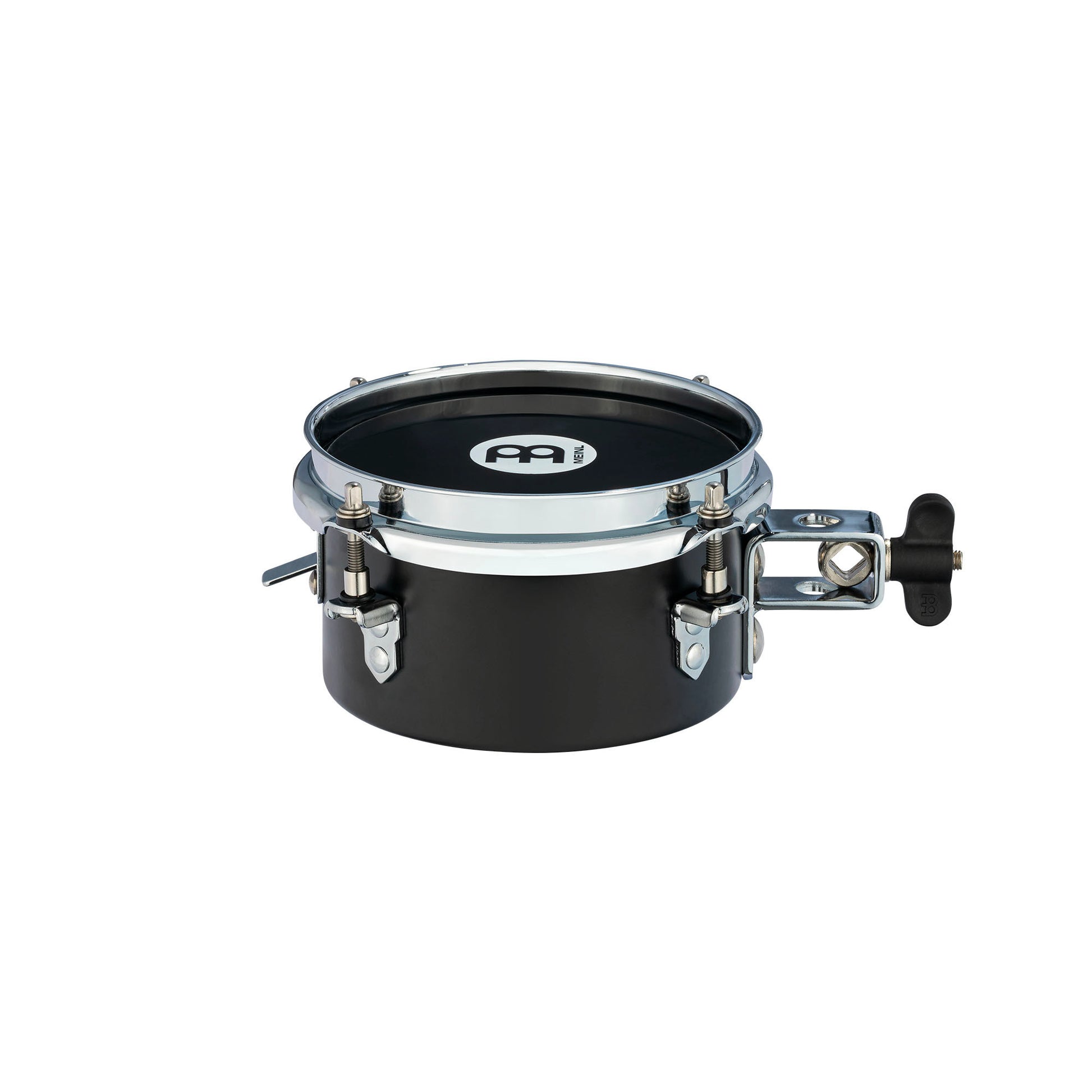 Snare timbale 6", fût acier, système d'enclenchement rapide du timbre, noir