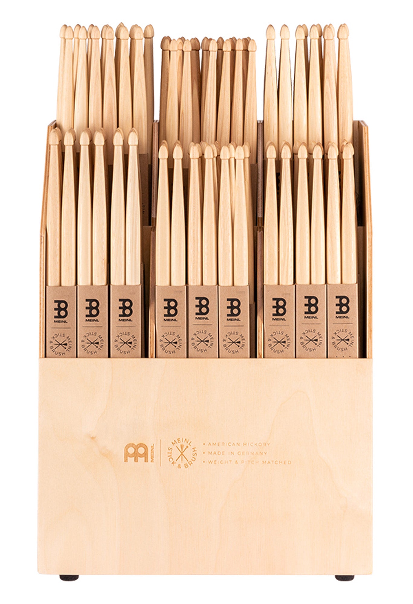 PRESENTOIR MEINL BAGUETTES POUR COMPTOIR 6 CASIERS