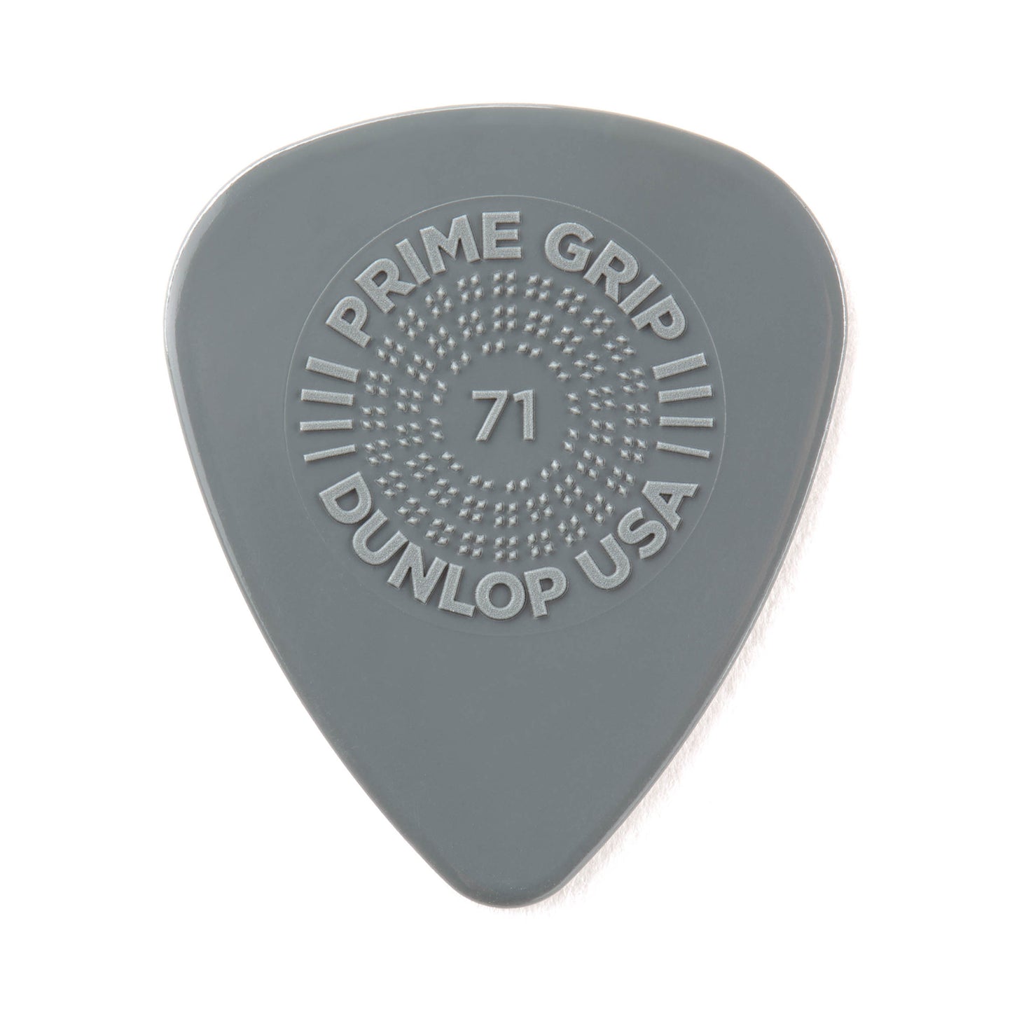 Sachet de 12 médiators Prime Grip DELRIN 500 0.71 mm (gris)