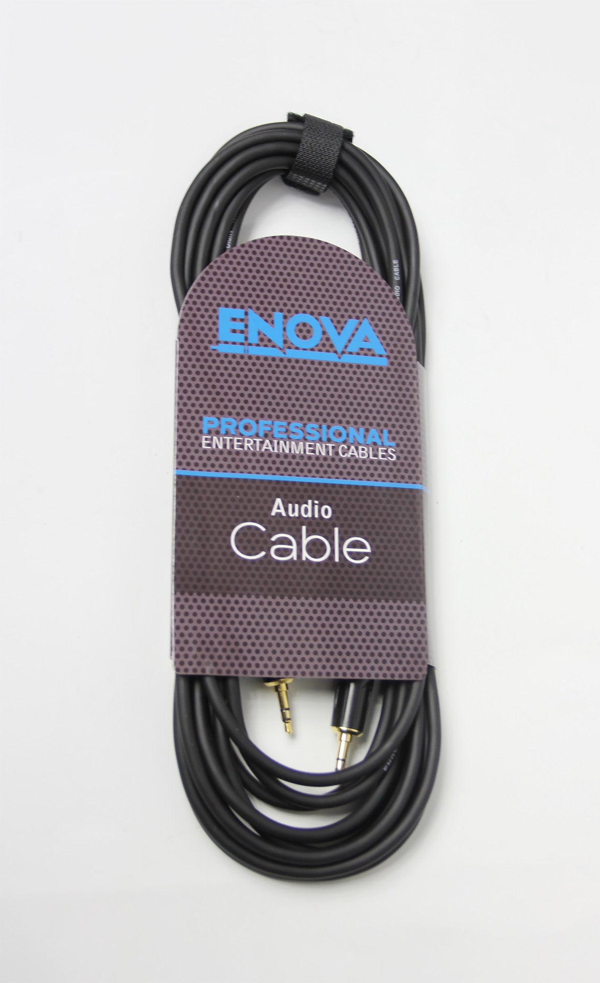 Câble patch Mini Jack stéréo/Mini Jack stéréo, 6 mètres, noir