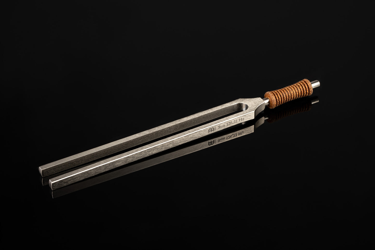 DIAPASON SONIC ENERGY THERAPHY SUN, 126.22 HZ / B2 (H2), 24.89 CM, FABRICATION ARTISANALE, ACIER INOXYDABLE