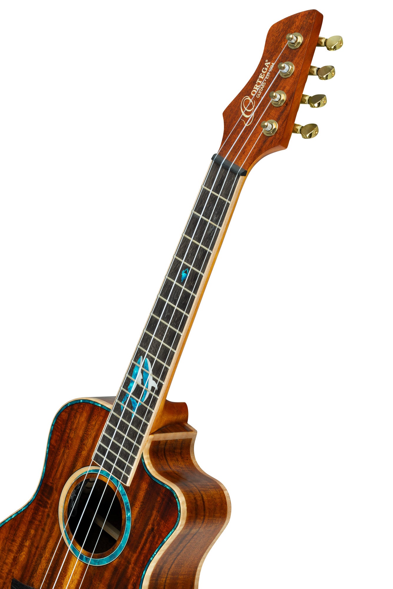 RUHZ30T-BW, modèle Ténor pan coupé, EQ Ortega MagusX/U (rechargeable), table, fond & eclisse acacia massif, housse, naturel