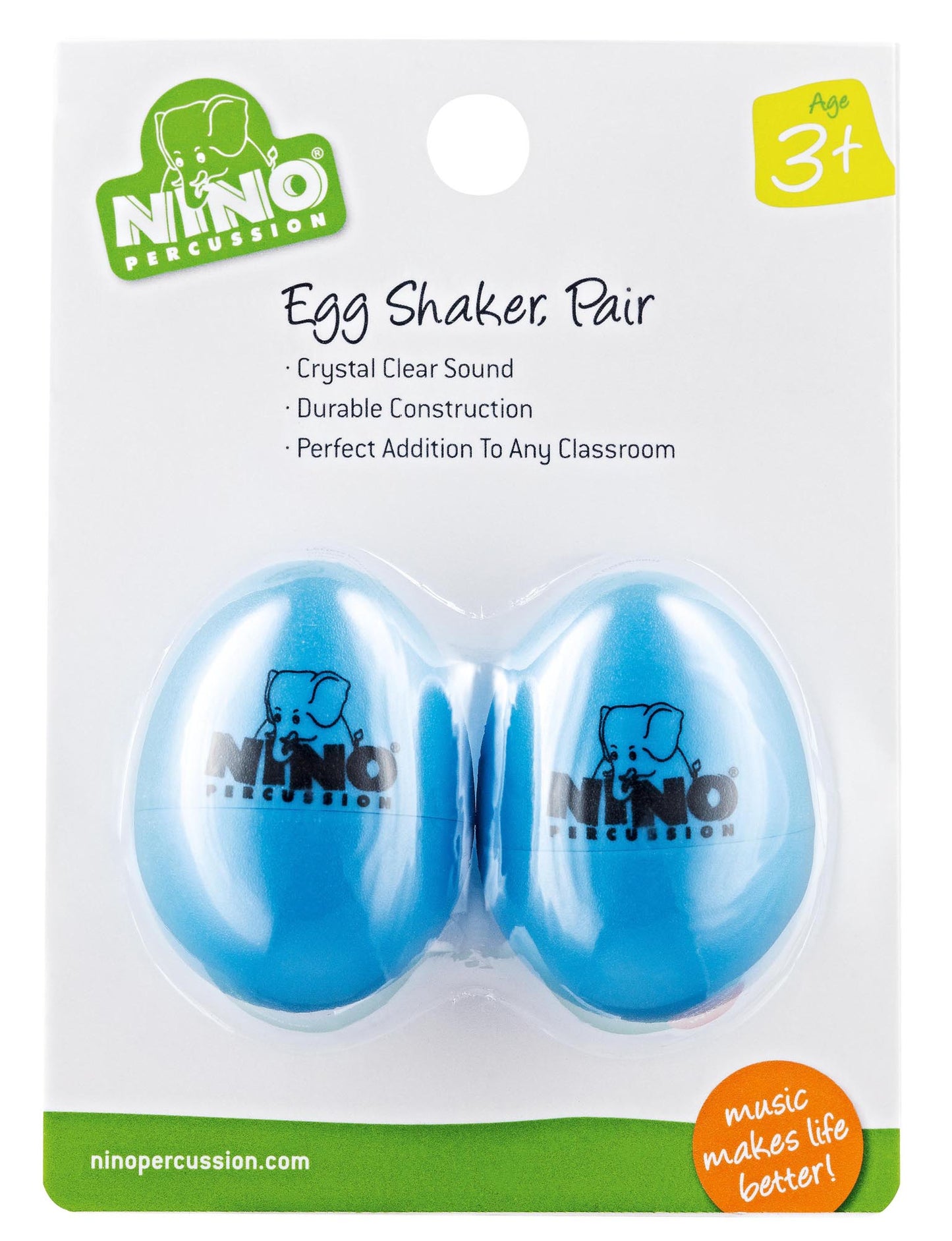 PAIRE OEUF-SHAKER NINO BLEU CIEL