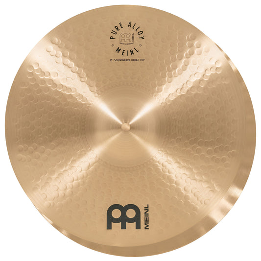 Hithat 15" Soundwave Meinl Pure Alloy fini Traditional martelé