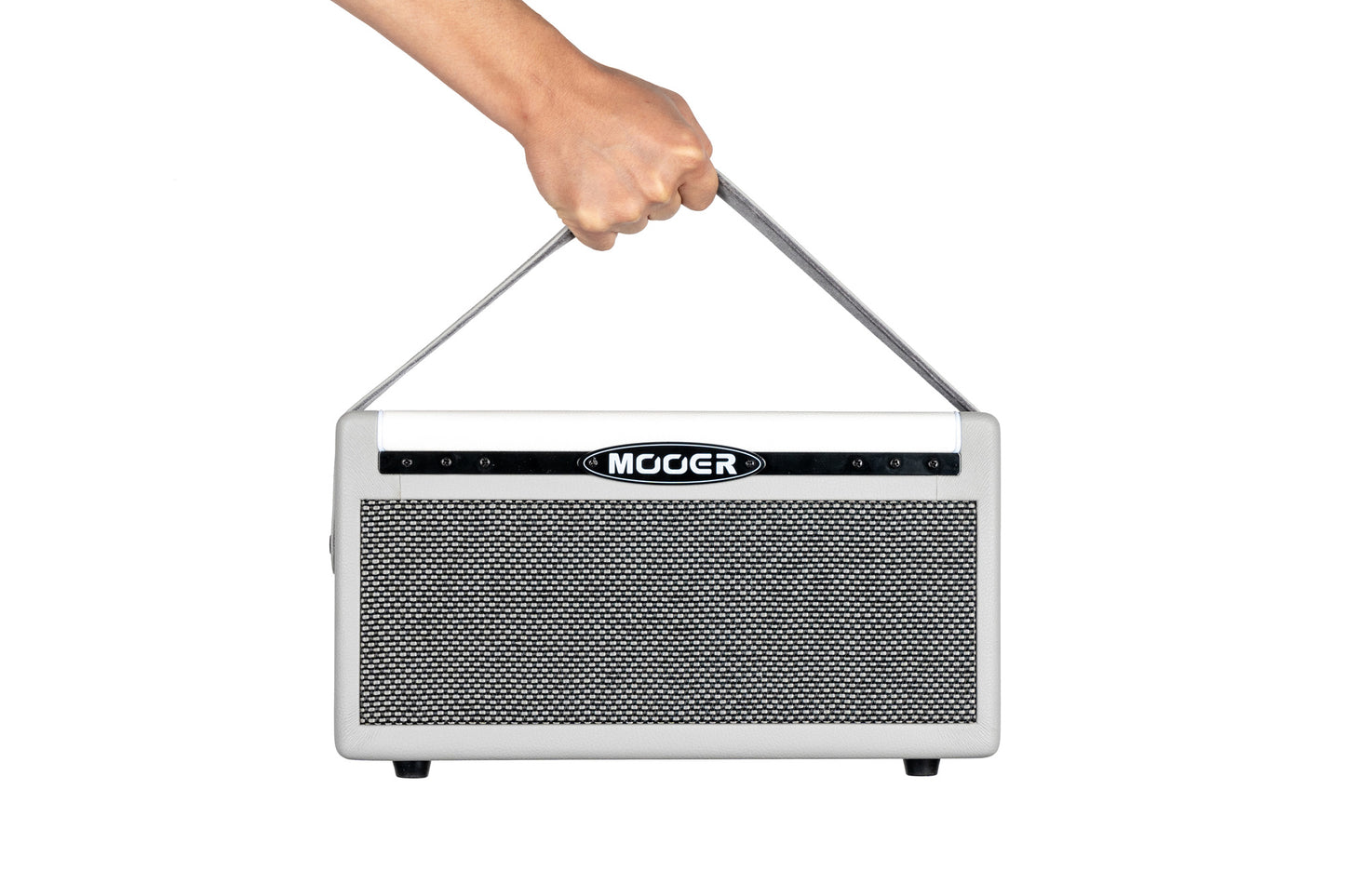 Ampli SD30i, 30W, 2x HP 4", 52 modélisations d'amplis, 25 simulations d'enceintes, 126 effets, sur batterie rechargeable, blanc