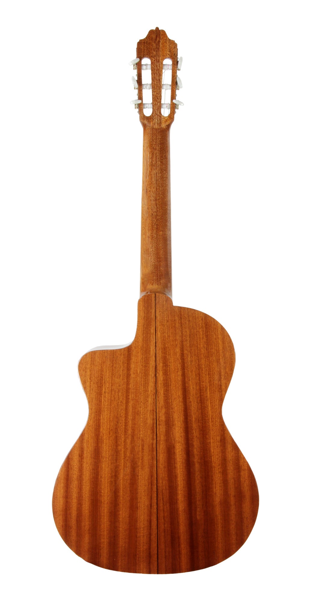 4STCE, pan coupé, table cèdre massif, fond & éclisses acajou, sillet de tête 52 mm, EQ Fishman Sonitone, naturel brillant