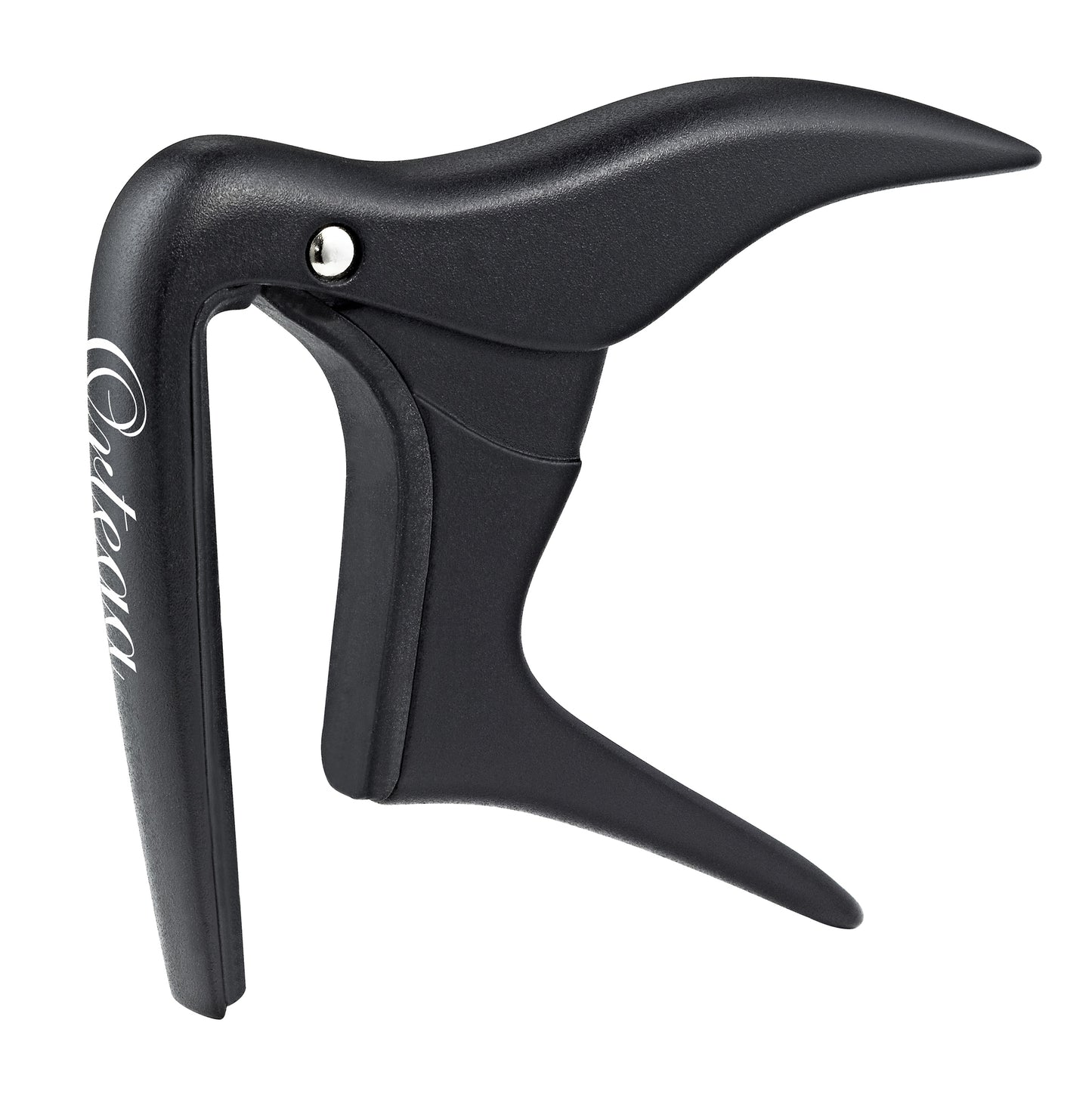 Capodastre pour guitare touche plate jusqu'à 52 mm de largeur, noir satiné