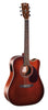 Cort Folk MR500E, glossy brown finish