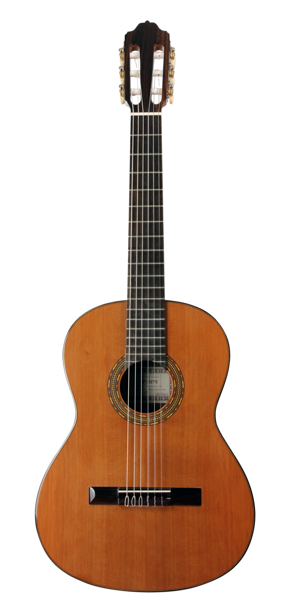 3ST58, modèle 3/4, table cèdre massif, fond et éclisses acajou, touche palissandre, corde vibrante 58 cm, sillet 48 mm