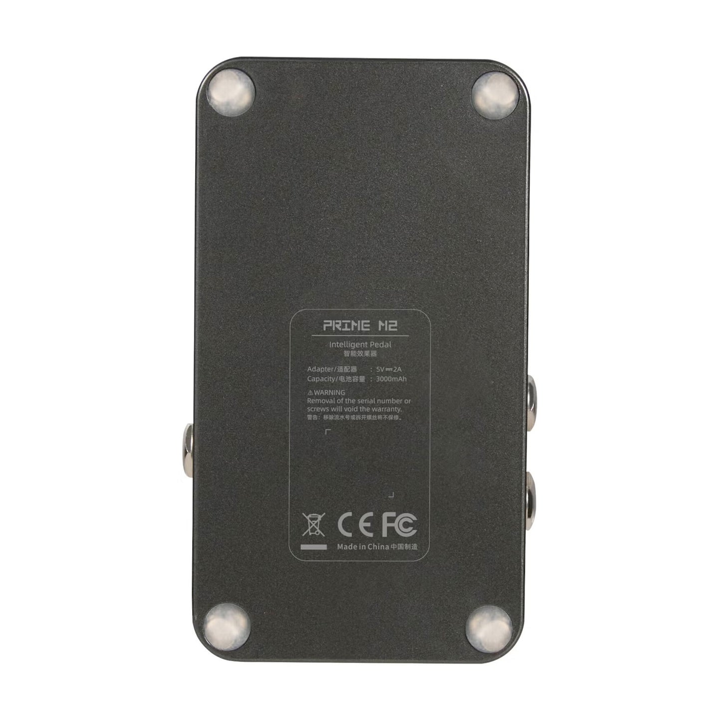 Pédale PRIME M2, pour guitare électrique, écran tactile, technologie MNRS de modélisation d'amplis et d'effets, argent