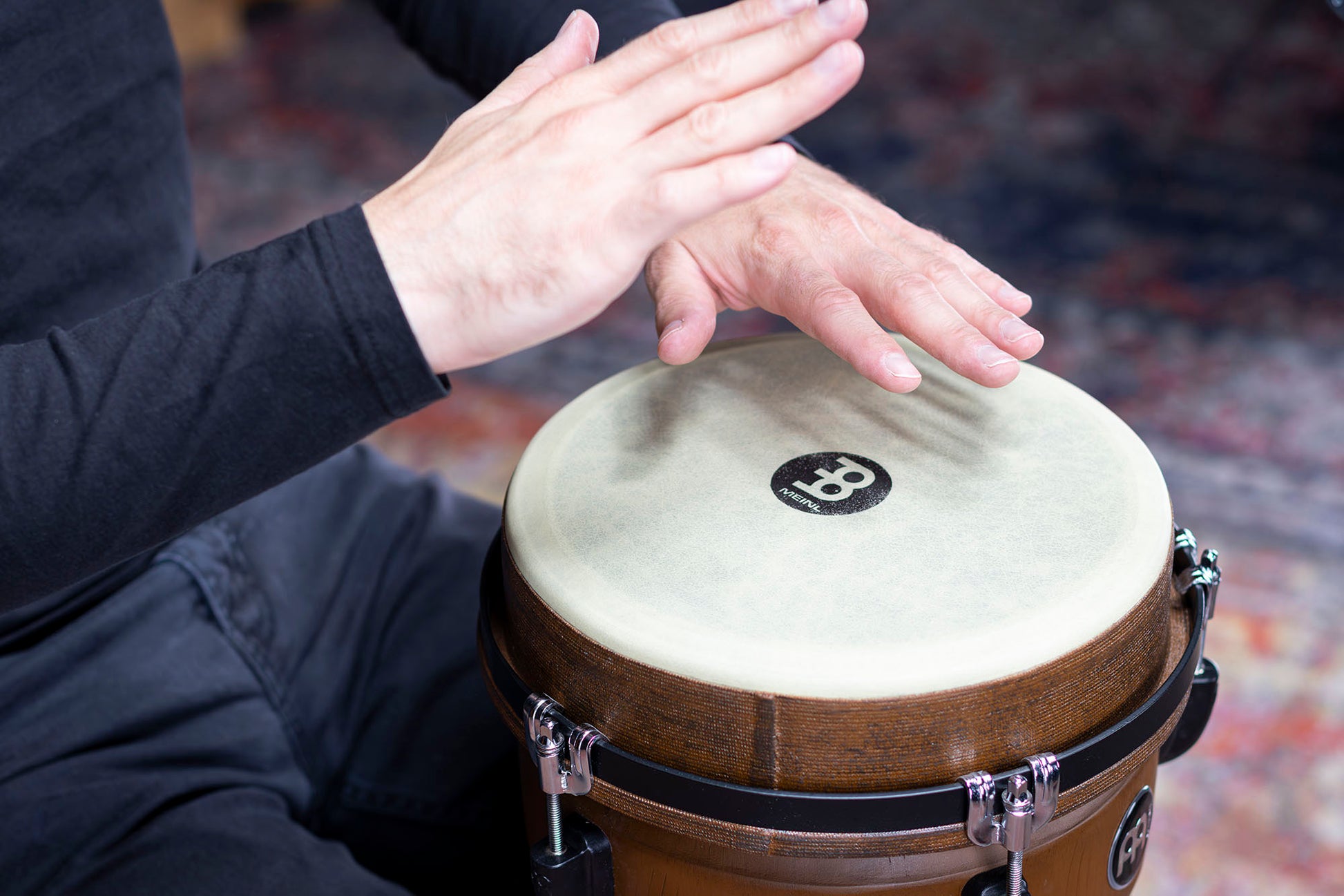 DJEMBE JUMBO MEINL SYNTHETIQUE 10" BARNWOOD