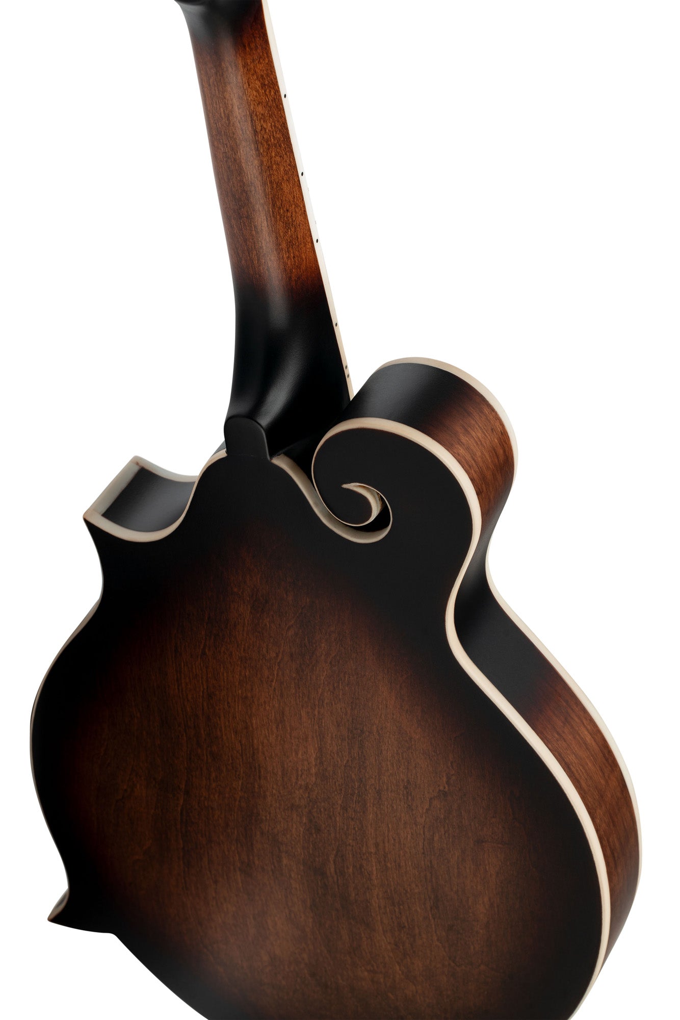 RMF30, mandoline 8 cordes style F, table épicéa, fond & éclisses érable, manche érable, whiskey burst satiné