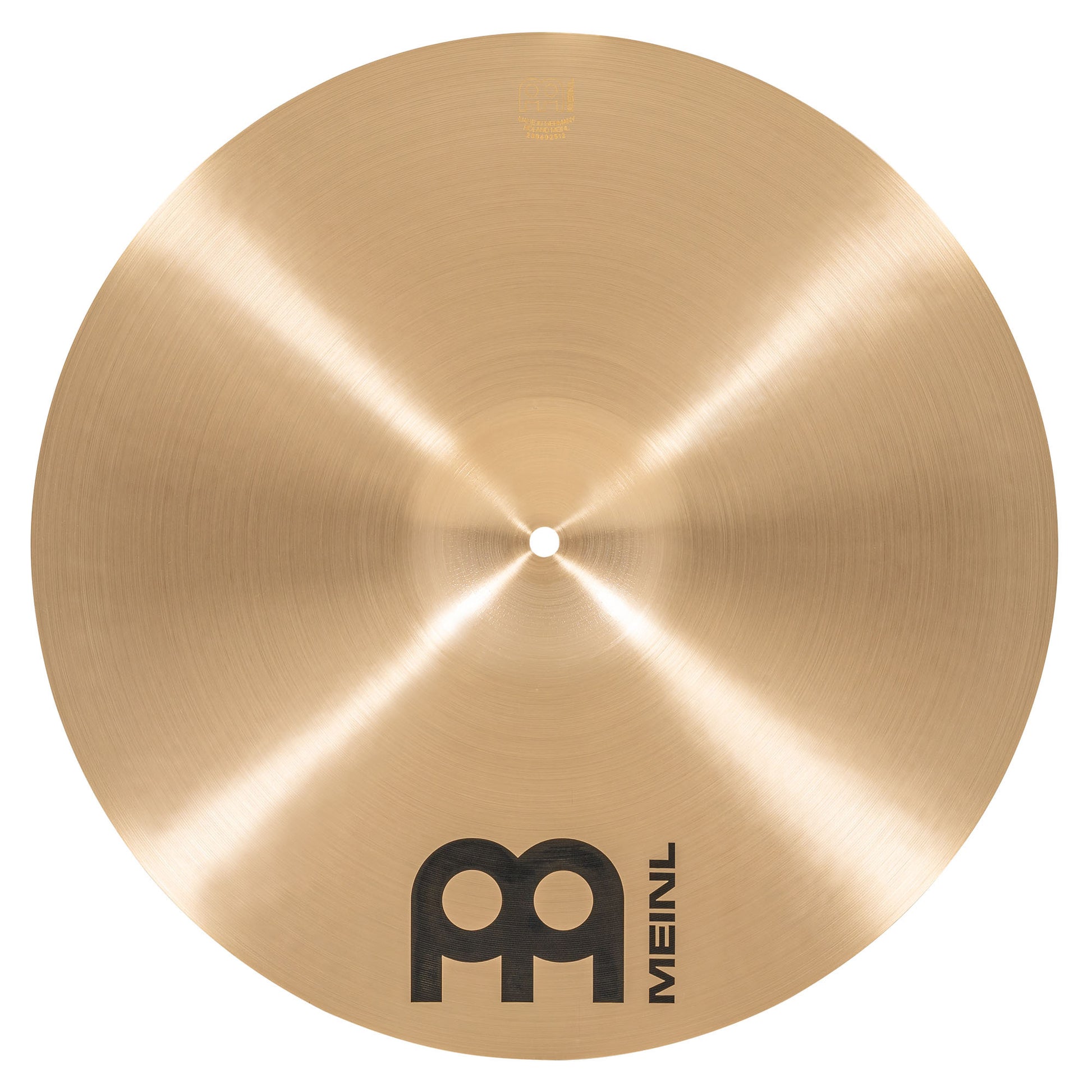 Thin Crash 18" Meinl Pure Alloy fini Traditional martelé