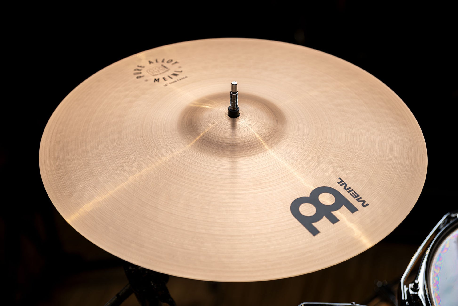 Thin Crash 16" Meinl Pure Alloy fini Traditional martelé