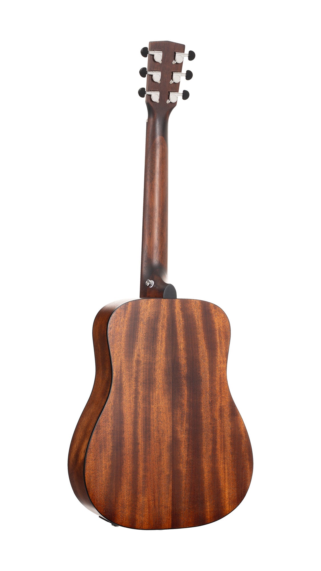 Earth Go, modèle Dreadnought 3/4, table épicéa massif, fond & éclisses acajou, HyVibe 2, housse, naturel pores ouverts