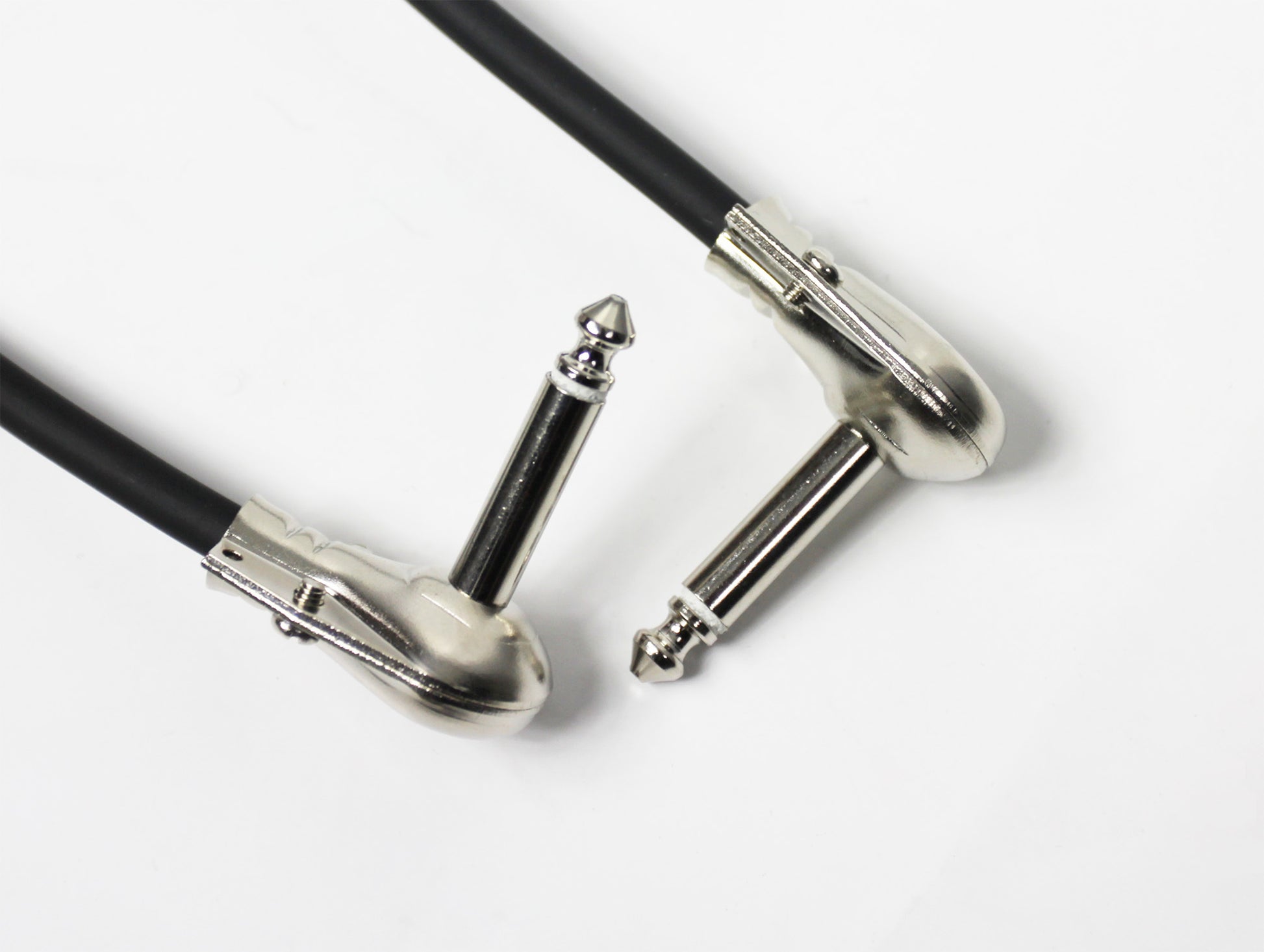 Câble patch Jack mono/Jack mono, 0.40 mètres, noir