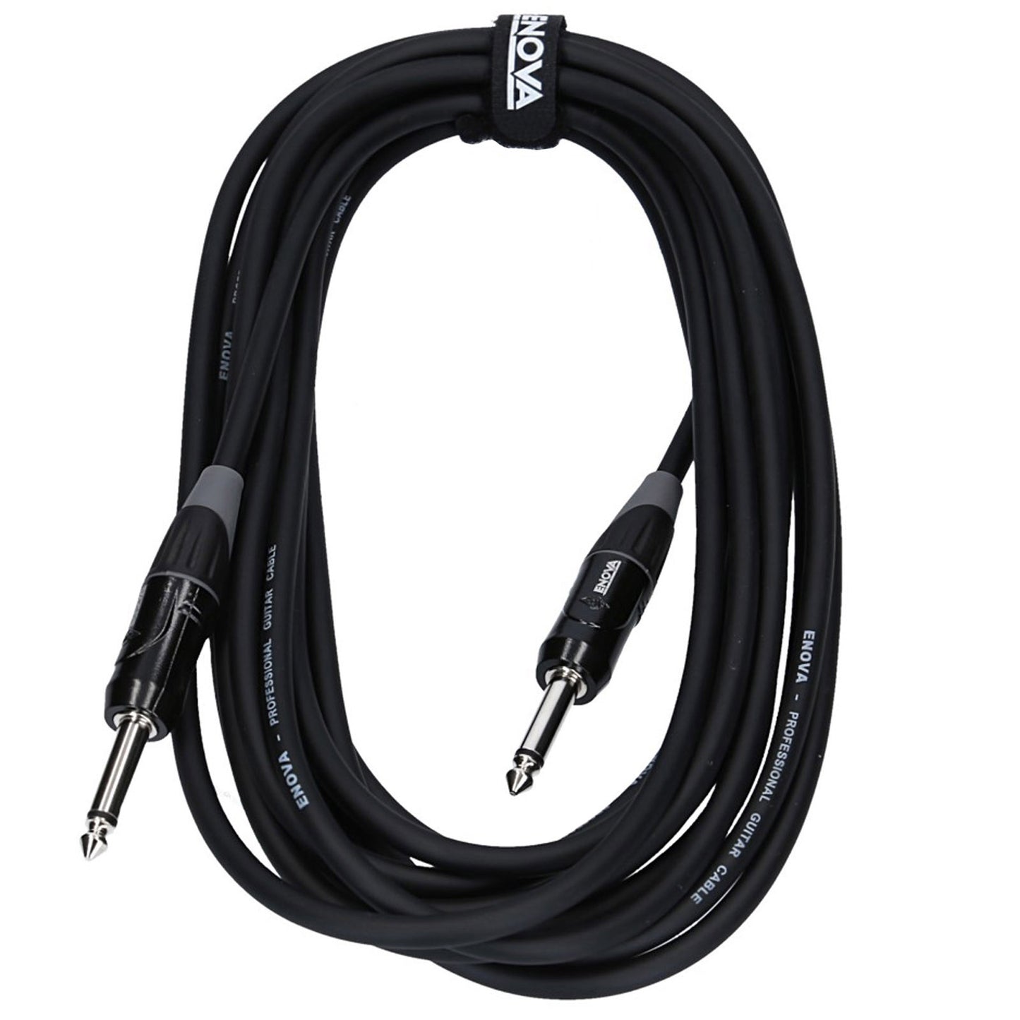Câble instrument Jack/Jack, 6 mètres, noir