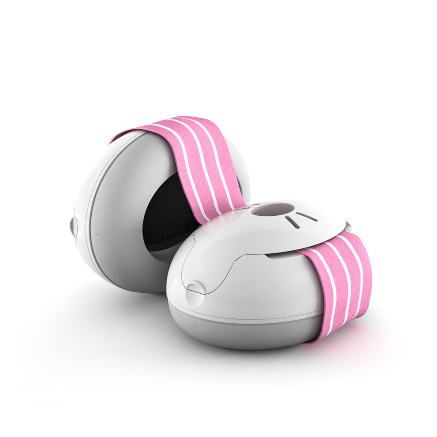 MUFFY Baby, casque auditif pour les tout-petits (de 3 à 36 mois), deux coques détachées, atténuation 24 dB, pochette, rose