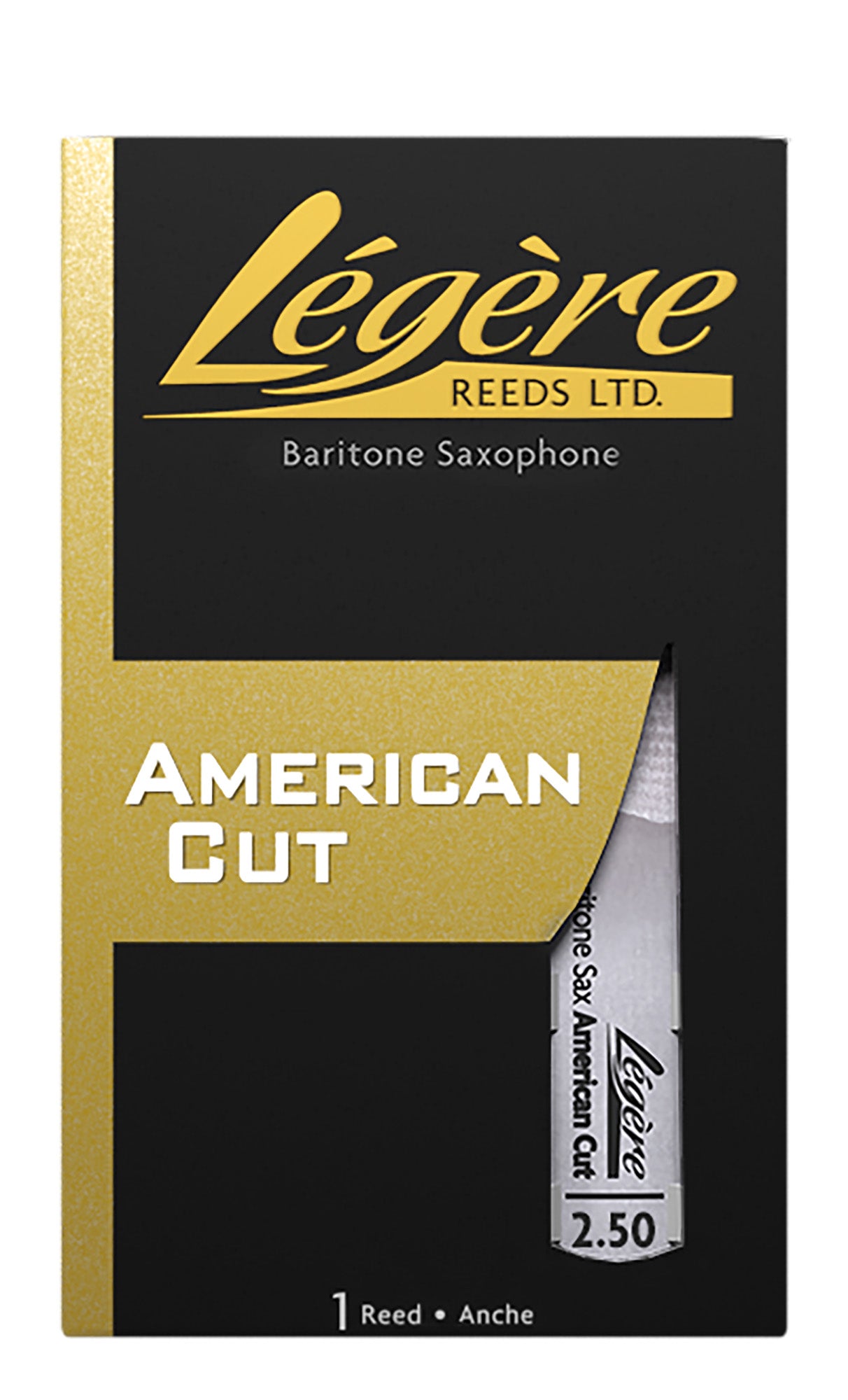 Anche de saxophone baryton Légère American Cut, Force 2.5