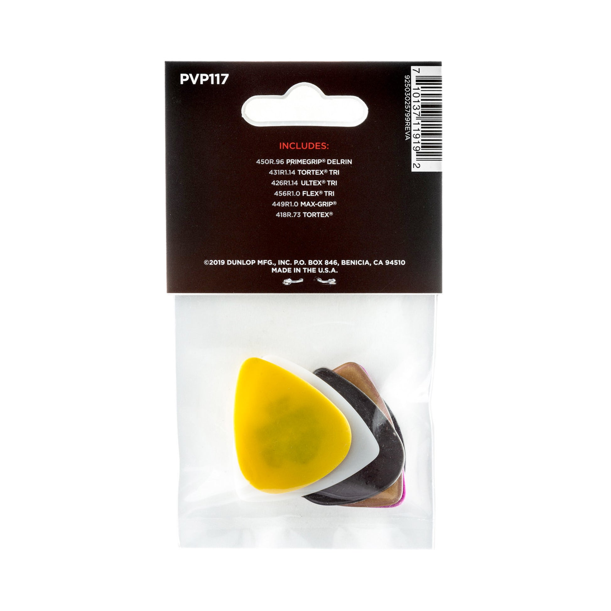 Sachet Variety Pack BASS, 6 médiators