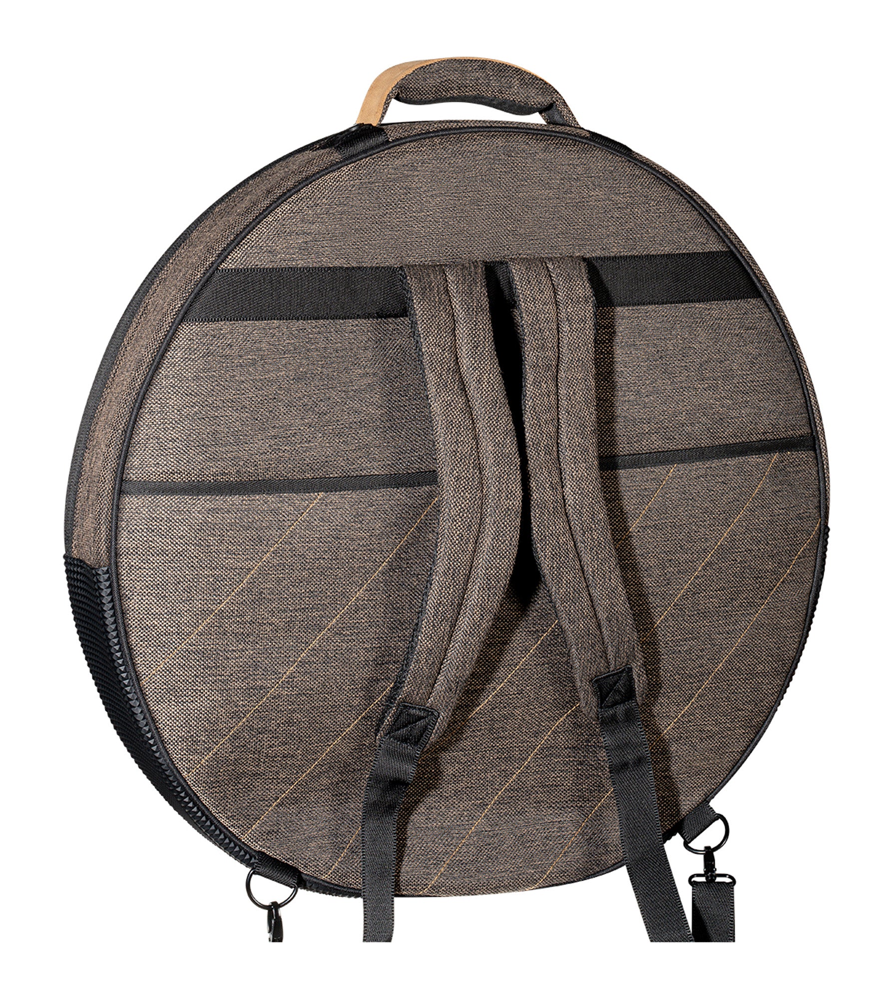 HOUSSE MEINL CYMBALE 22" TISSU CAFE