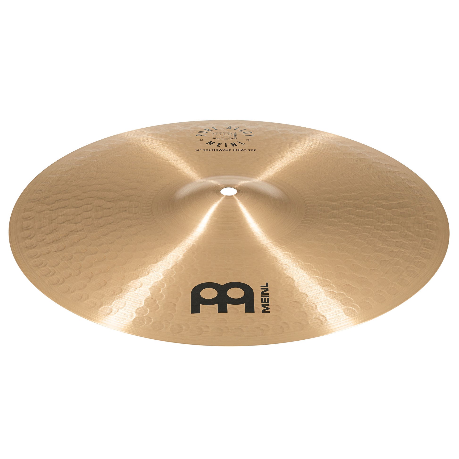 Hithat 14" Soundwave Meinl Pure Alloy fini Traditional martelé