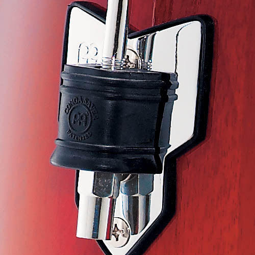 6 protections caoutchouc tirants congas Meinl 10mm, noir