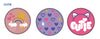 Set 3 Badges Ritter Cutie