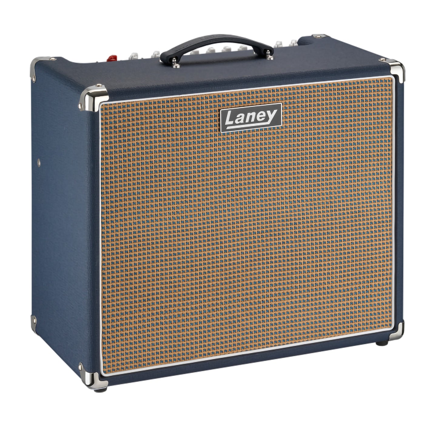 Ampli guitare électrique 60W, 1x HP 12" HH, 2 canaux, EQ 3 bandes, réverb, tremolo, chorus, boucle d'effet, 11.8 kg, bleu