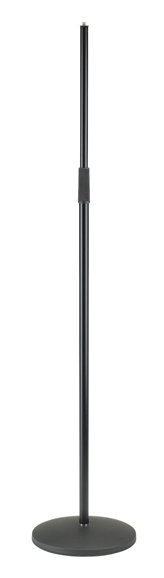 Support micro droit avec socle rond