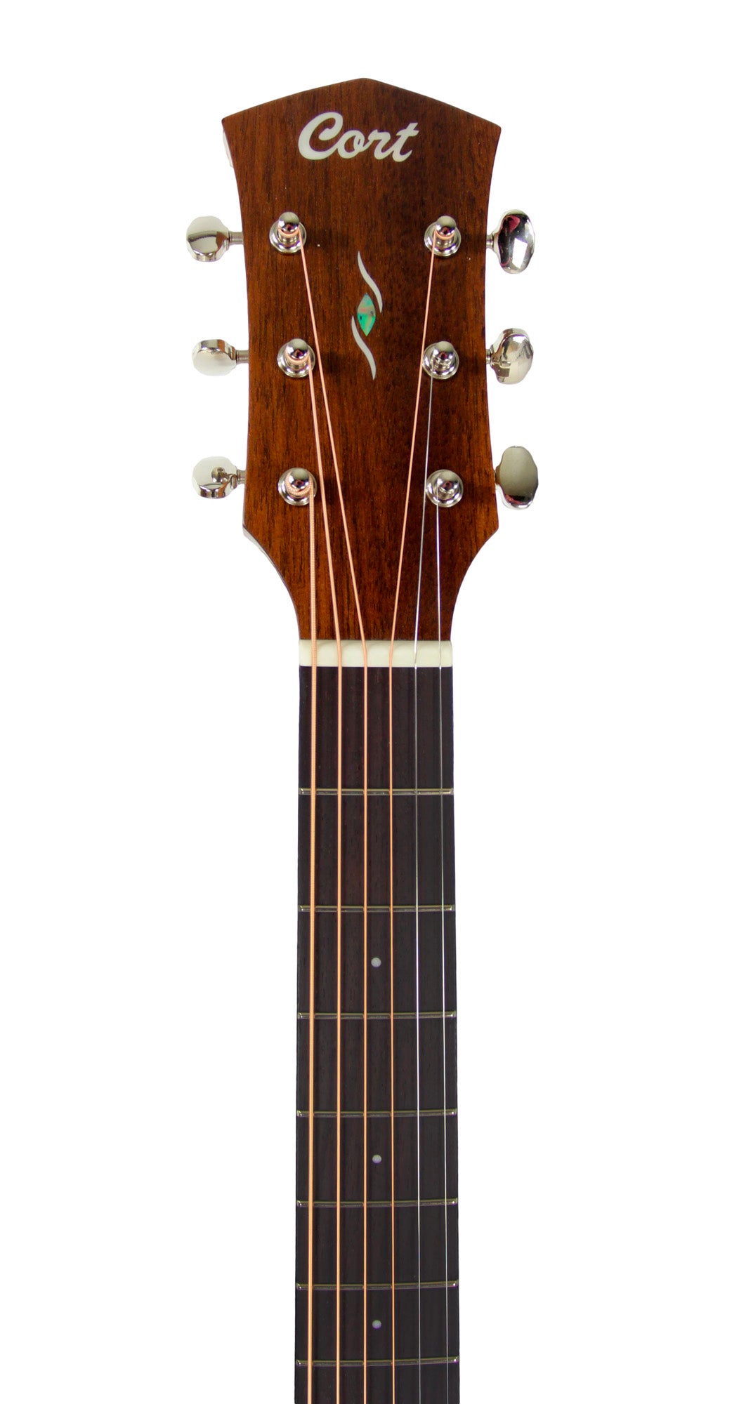 Essence D4, table épicéa Sitka massif torréfié, f/e acajou, touche & chevalet palissandre, semi brillant