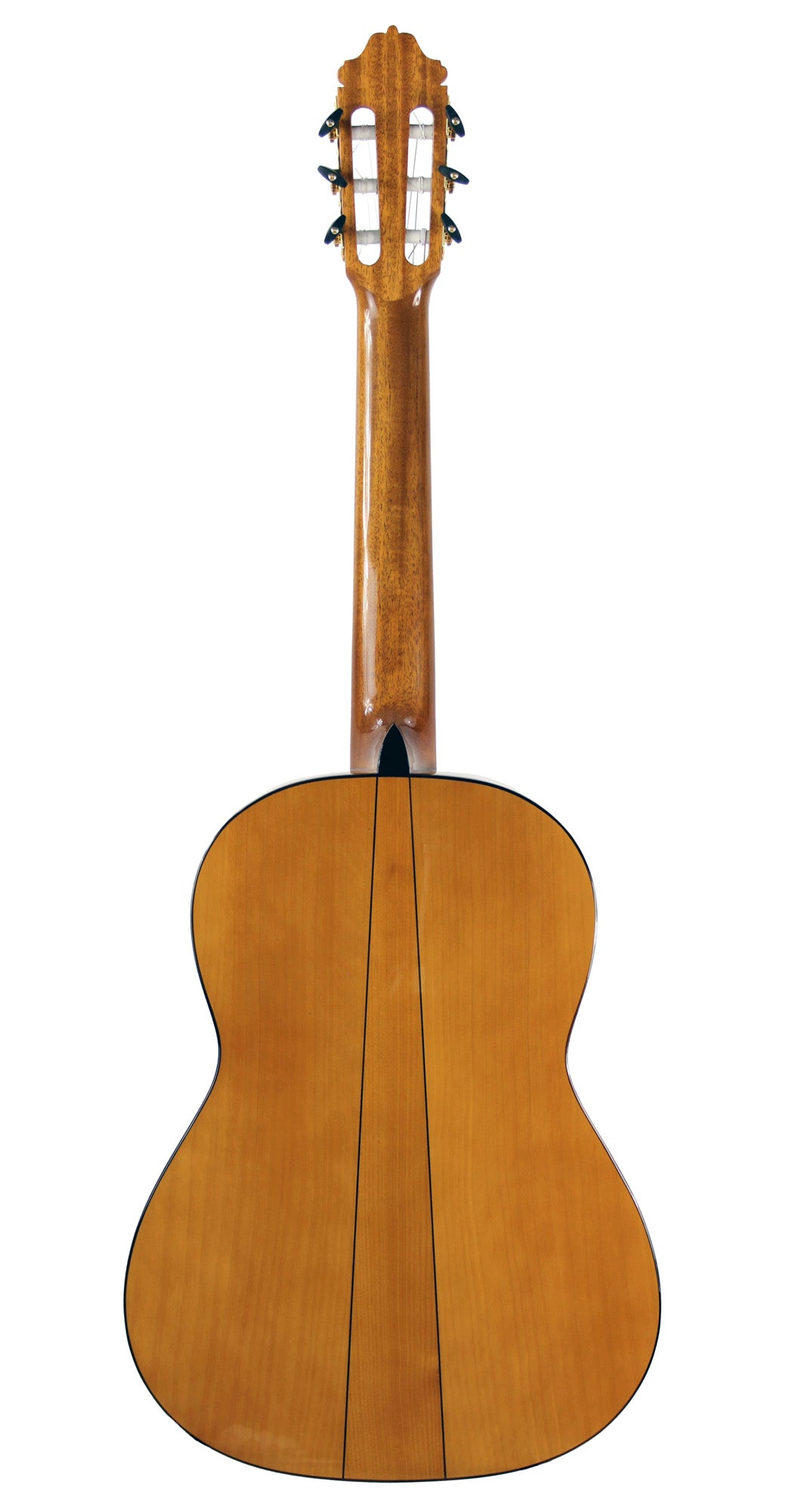 GIPSYKINGS (by André Reyes), Flamenco, table épicéa massif, fond & éclisses cyprès massif, jaune brillant