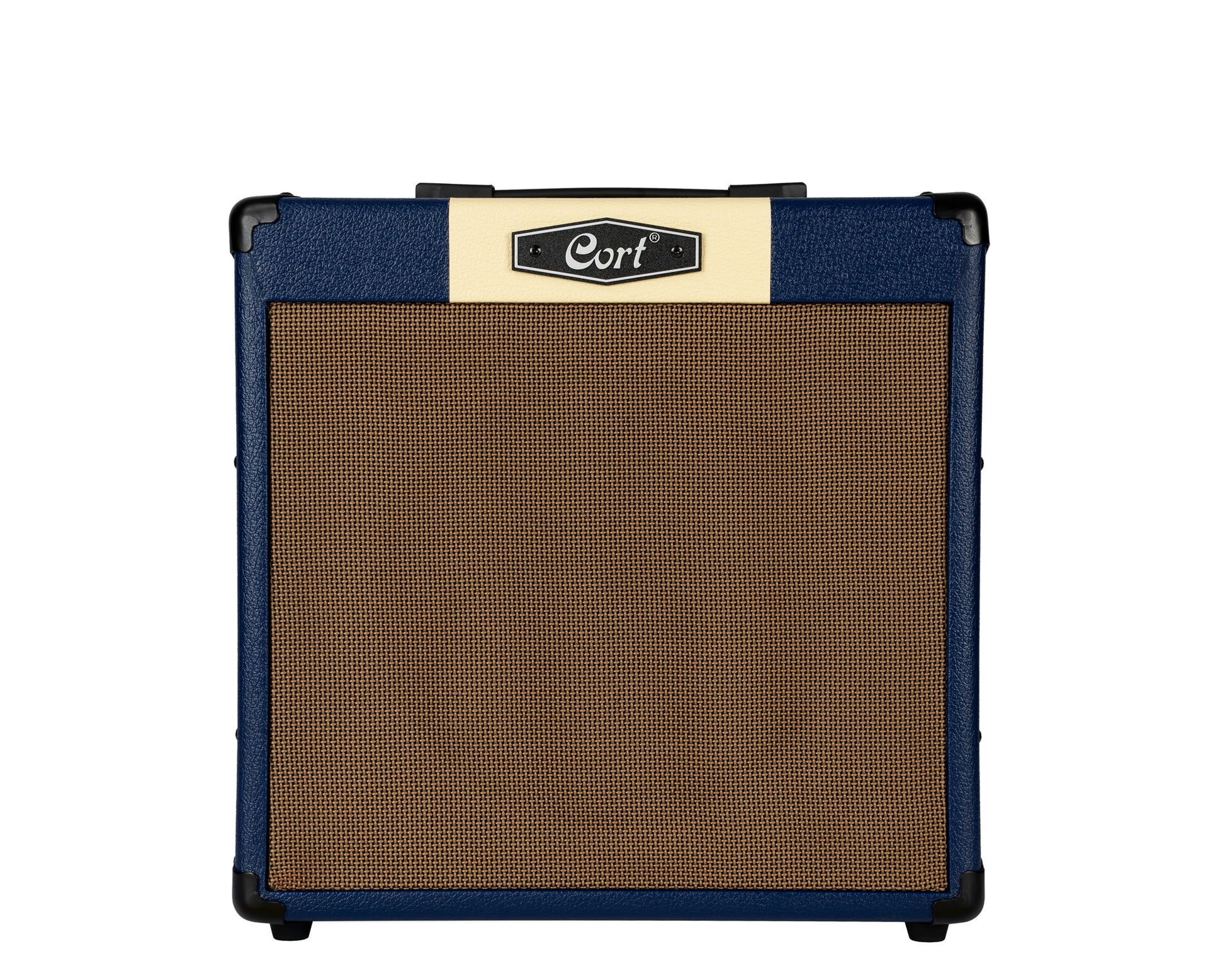 Ampli guitare 30W, 1x 10", 2 canaux, égaliseur 3 bandes, réverb, entrée Bluetooth, entrée CD/MP3 mini-Jack, bleu