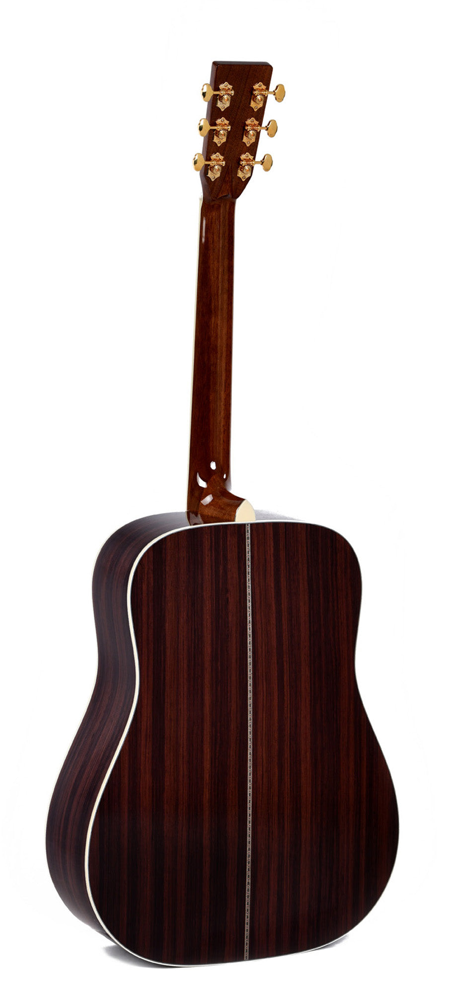 Modèle DT-42, Dreadnought, table épicéa massif, f/e tilia, touche micarta, binding abalone, étui, naturel brillant