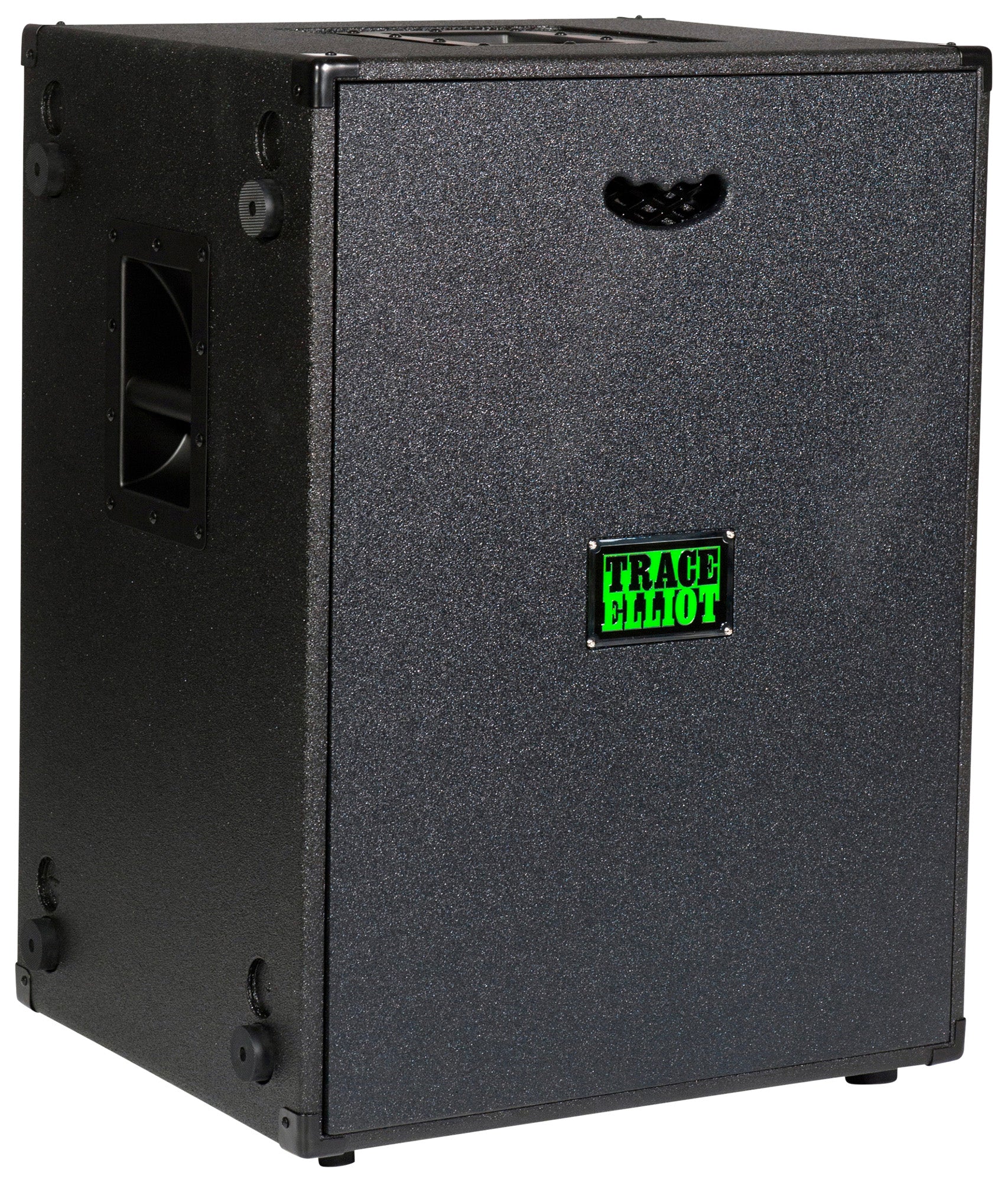 Enceinte basse 1000W, HP 4x 10", tweeter à compression HF Trace Elliot, compatible avec la tête d'ampli TE-1200, finition noir