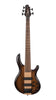 Cort C5 Plus Bass Guitar, Antique Brown Burst