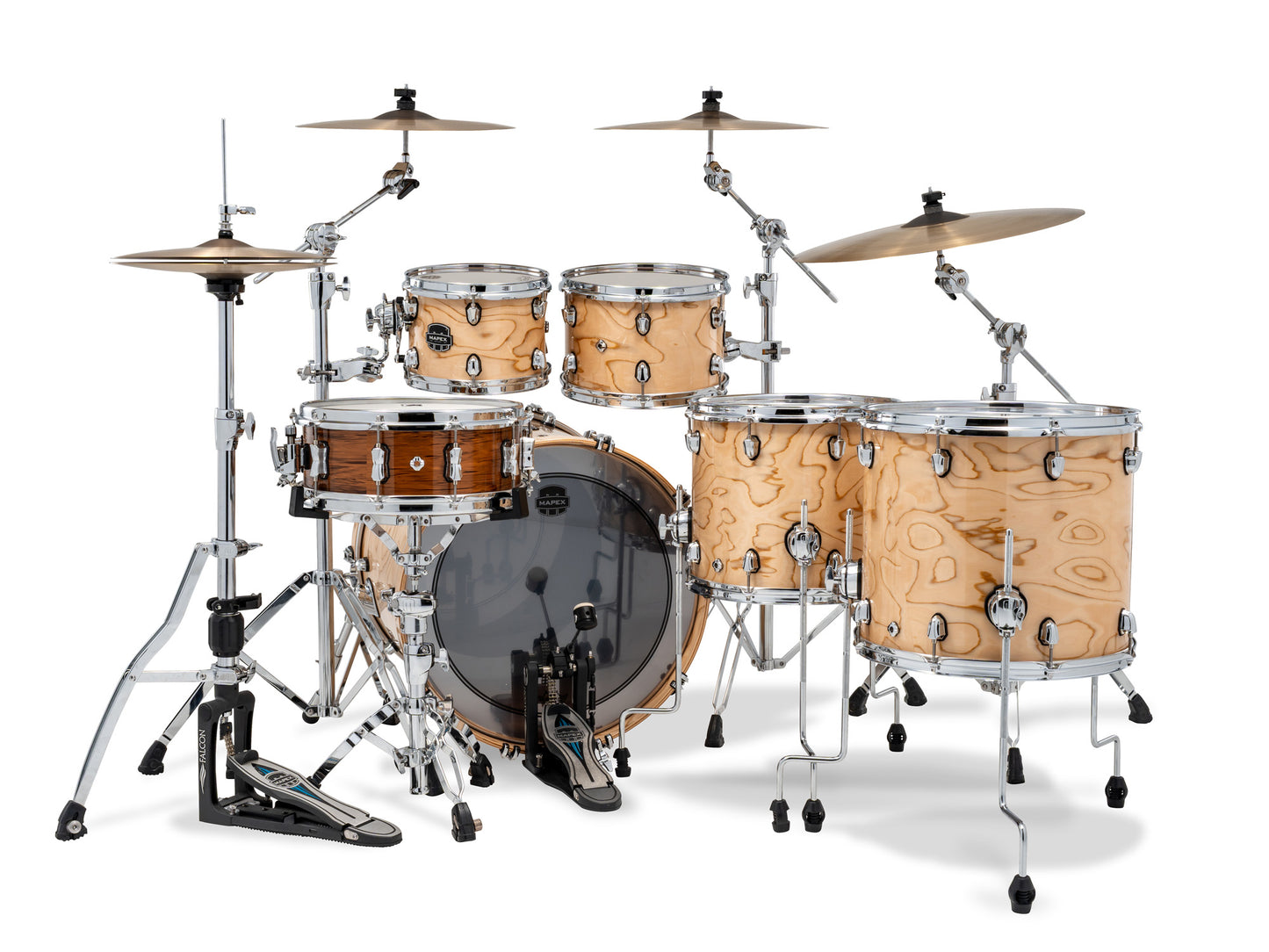 MAPEX SATURN 5 FUTS NATURAL MAPLE BURST